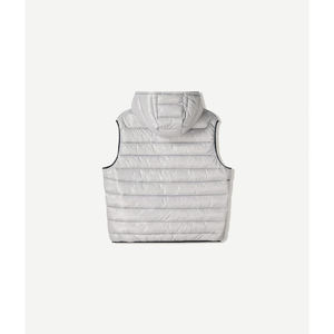 Gilet matelassé d'hiver chaud pour homme avec capuche, personnalisable avec logo, fermeture éclair, style doudoune, idéal pour l'extérieur – Nouvelle collection très demandée - Product Image 5