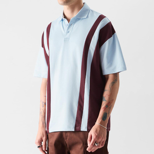 Camiseta de Golf Casual Lisa y Transpirable de Alta Calidad al por Mayor, con Logotipo Personalizado, Nueva Llegada, Profesional, de Algodón/Bambú para Hombre - Product Image 3