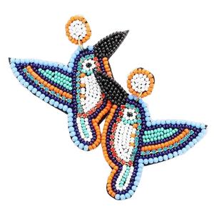 Pendientes Colgantes con Forma de Flor Personalizados de la Mejor Calidad, Joyería Bordada a Medida para Fiestas de Niñas por MD HANDICRAFTS - Product Image 1