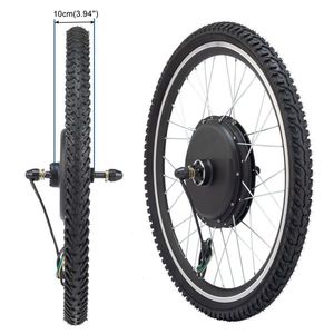 Kit di Modifica per Bicicletta Elettrica 26 Pollici 1000W con Motore Posteriore Nero e Kit Motore Anteriore 2000W per Installazione su Bici - Product Image 5