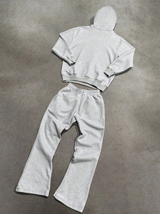 Survêtement Homme Personnalisé avec Logo, Délavé à l'Acide, Coupe Classique et Oversize, Tenue de Jogging Streetwear, Service OEM, Prix Bas - Product Image 4