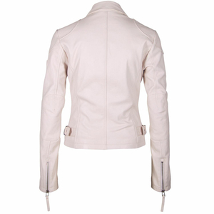 Breathable <b>High</b> Quality Women Outerwear Fashion Style New Model Casual Jacket Zipper Ladies Women <b>Leather</b> Jacket Women - Product Image 3