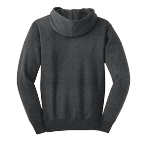 Sweat à capuche homme en molleton uni, coupe classique, 460 g/m², 100 % polyester, personnalisable avec logo, poche, streetwear de haute qualité, écologique - Product Image 4