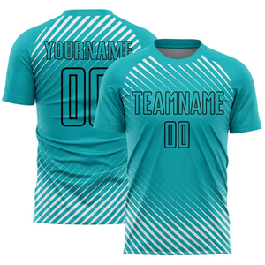 ชุดเสื้อฟุตบอลแบบปรับแต่งได้ชุดเล่นฟุตบอลแบบมีรูปแบบชื่อผู้เล่น - Product Image 4
