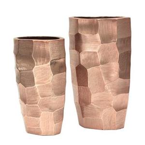 Set of 2 New Design Modern Handmade <b>Aluminium</b> <b>table</b> top Flower Vase hotels & restaurants Wholesale Manufacturer Supplier - Product Image 1