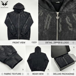 Sudaderas con capucha de diseño personalizado para hombre, chaqueta con capucha cálida para invierno, estilo casual, para ropa de calle y gimnasio. - Product Image 6