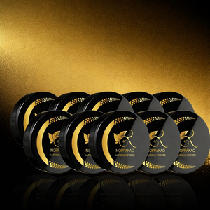 Éponge de maquillage ronde épaisse et lavable Noppakao pour l'application du fond de teint - Product Image 3