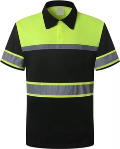 Camiseta Polo de Alta Visibilidad para Hombre, Manga Corta, Reflectante, Ropa de Trabajo de Seguridad, Transpirable, Material Personalizado, Impresión UV, Logotipo Personalizado - Product Image 2