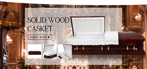 Moderno estilo americano SERENITY personalizado OEM ODM adulto ataúd madera maciza Vietnam fabricante suministros funerarios - Product Image 6