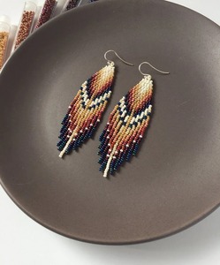 Boucles d'oreilles perlées style rétro, vintage et couleur unie, article de gros personnalisé en usine - Product Image 6