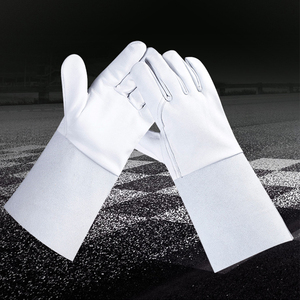 Flexible Custom Welding <b>Gloves</b> Twill Style Bamboo/Cotton Elbow-length Four Seasons Outdoor Use Precision Heat-Resistant <b>Gloves</b> - Product Image 1