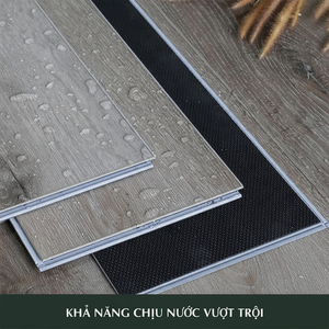 Suelo Vinílico SPC Impermeable de 5mm de Espesor con Base, Directo de Fábrica, para Decoración del Hogar - Product Image 5