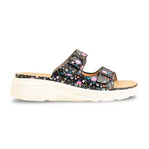 Sandalias de tacón formales negras PU0381 Slipper - Product Image 4