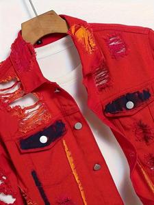 Private Label Men Winter <b>Jackets</b> Oem Service Men Jeans <b>Jackets</b> Adults Wear Men Jeans <b>Jackets</b> - Product Image 2