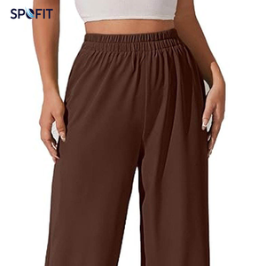 <span class=keywords><strong>Pantaloni</strong></span> da jogging casual da <span class=keywords><strong>donna</strong></span> <span class=keywords><strong>taglie</strong></span> forti per l'autunno, comodi, modellanti, a vita media, fronte piatto, tinta unita, anti-pilling - Product Image 6