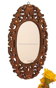 Espejo de pared con marco de hierro de alta demanda, diseños populares para decoración del hogar, el último espejo de pared de lujo de metal de buena calidad - Product Image 4