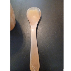 Ensemble de couverts en corne de buffle faits à la main, finition miroir, cuillère de service, fourchette, spatule pour les réceptions et les dîners - Product Image 4