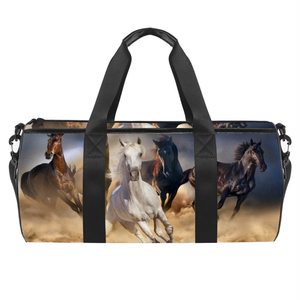 Bolsa Deportiva Moderna con Estampado Geométrico de Galaxia, Cierre de Cremallera, Asa Suave, Unisex, Informal, 20L, Material de Poliéster - Product Image 5