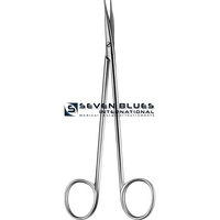Ciseaux de dissection en acier inoxydable Jameson BSC1177 pour ensembles d'instruments chirurgicaux