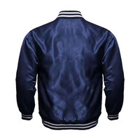 Veste universitaire pour homme, noire et verte, à manches longues, col rabattu, fermeture boutonnée, couleur unie, coupe classique, en polyester