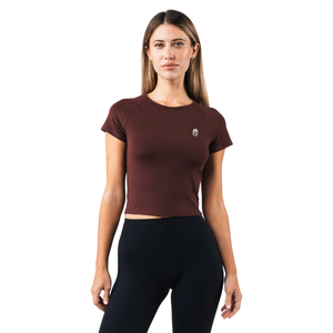 Camiseta Deportiva para Mujer, Manga Corta, Ajuste Elástico, Tela Suave y Ligera, Ropa Deportiva Informal para el Día a Día, Ropa de Gimnasio - Product Image 1