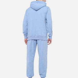 Mens Solid Printed 100% Cotton Heavyweight Track Suit 2 1 Design Elastic Waist for Gym <b>Workout</b> Running Comfortable Sports <b>Jacket</b> - Product Image 2