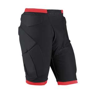 Men's Black Red Compression Shorts Elastic Waist Casual Knitted Breathable <b>Mid</b> Length Quick Dry Cotton Pockets - Product Image 1