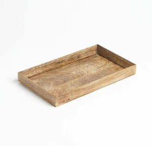 Bandeja de madera de mango favorita de todos los tiempos a los precios más bajos. Bandeja de madera sencilla. Bandeja de madera de mango en tendencia. - Product Image 1