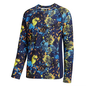 Camiseta de pesca de manga larga para hombre, personalizada, 100% algodón, antiarrugas, tejida, de alto rendimiento, a precio de mayoreo. - Product Image 5