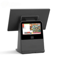 80 мм Принтер POS с автоматическим резаком Windows 10 Pro настольный сенсорный экран Pos Компьютер Caisse Enregistreuse все в одном