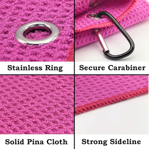 Serviettes de golf personnalisées de haute qualité avec logo brodé, produit tendance, multicolores, pour homme et femme - Product Image 2