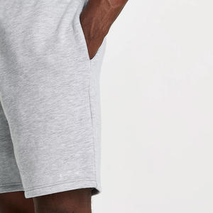 100% Cotton High Quality French Terry Sweat <b>Shorts</b> Custom Drawstring Luxury Cotton <b>Fleece</b> <b>Shorts</b> <b>Men</b> Cotton Blend Breathable - Product Image 3