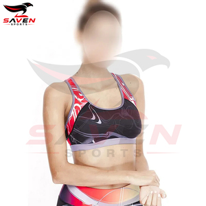 Soutien-gorge de sport respirant pour femme, imprimé par sublimation, qualité supérieure, service OEM, nouveau design, best-seller, pour yoga et fitness. - Product Image 2
