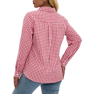 Chemise à manches longues pour femme – Élégante et confortable pour le quotidien – Chemise à manches longues haut de gamme pour femme – Coupe moderne et tissu doux BD - Product Image 3