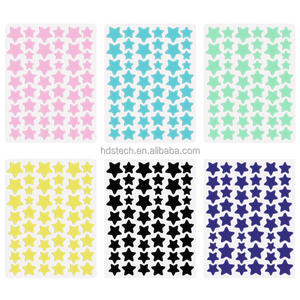 1 ورقة/حزمة الكركم غير إبرة حب الشباب والبثور بقع ترطيب نجم شفاء الجلد المنتج الصانع - Product Image 1