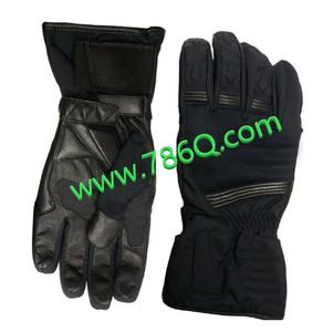 Gants de moto en cuir de sport imperméables Gants de moto tactiques équitation vélo randonnée - Product Image 1
