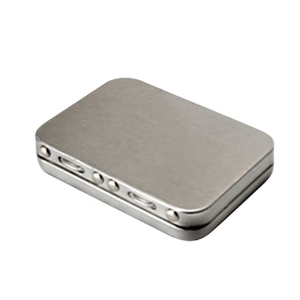 Pre rollos pequeños resistentes a niños, caja para manualidades de condones de tabaco, caja de lata, embalaje de Metal rectangular, logotipo personalizado TW - Product Image 6
