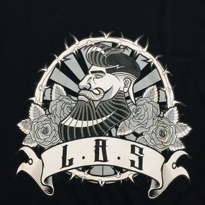 T-shirt à manches courtes personnalisé grande taille pour hommes Impression numérique de haute qualité Viscose/Jersey de coton Respirant Design surdimensionné - Product Image 3