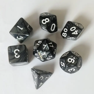 Luxury 16mm 22mm Custom Backgammon Doubling Cube <b>Resin</b> <b>crafts</b> Marble D6 Dice Set Wholesale Professional Board Game Doubling Cube - Product Image 1