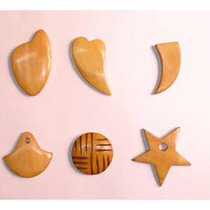 AYAANS CREATIONS Colgante de Cuentas de Madera en Forma de Corazón para Proyectos DIY, Fabricación de Collares, Tamaño Grande, Venta al por Mayor - Product Image 6