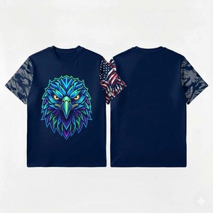 เสื้อยืดพิมพ์ลายผู้ชาย แขนสั้น ผ้าฝ้ายคุณภาพพรีเมียม เสื้อยืดกราฟิก แฟชั่นมินิมอล เสื้อยืดผู้ชาย - Product Image 5