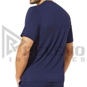 Camiseta de Jersey Personalizada para Hombre, Cuello Redondo, Corte Holgado |   Camiseta Básica Informal de Algodón Suave con Letras |   Ropa de Verano Cómoda y Transpirable - Product Image 6