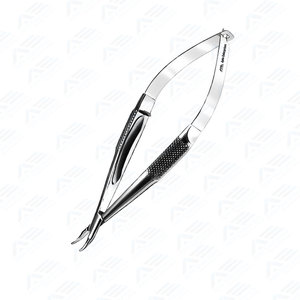 Portaagujas Barraquer Instrumentos de microcirugía oftálmica Portaagujas Barraquer de titanio Potencia manual de tamaño pequeño - Product Image 2