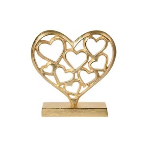 Art Metal Sculpture Modern Art Figurine <b>Decorative</b> Showpiece Home Living Room <b>Table</b> <b>Decor</b> - Product Image 5