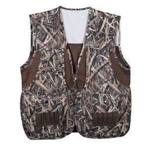 Best Quality <b>Men's</b> <b>Camo</b> Sleeveless Coat New Hunting Vest with Fleece Lining Non-Visible Polyester Material - Product Image 3
