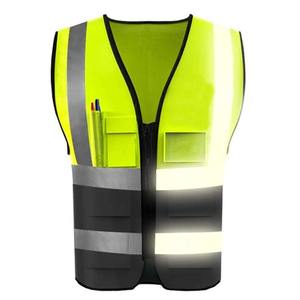Gilet de sécurité sans manches au design unique, gilet de sécurité uni en gros, gilet de sécurité léger - Product Image 6