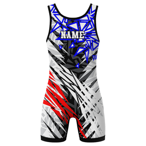 High Quality Private Label Spandex/Polyester Durable Stretch Lightweight Quick Dry Breathable Slim-Fit Shrink-Proof Wrestling - Product Image 4