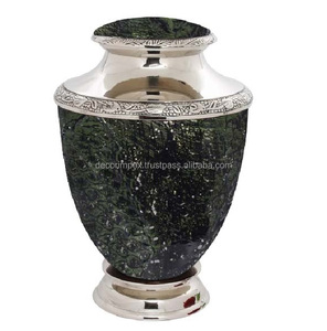 Urna de Cremación de Metal Moderna, Brillante, Hecha a Mano, de Alta Calidad, Ecológica, Florero de Mesa, Artículos Funerarios, Almacenamiento de Cenizas, Colorida - Product Image 5