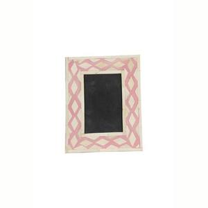 Luxury <b>Black</b> White Bone Inlay Photo <b>Frame</b> Handmade Moroccan Pattern Bone Mosaic Decorative Tabletop - Product Image 3