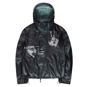 Chaqueta Cortavientos de Invierno para Hombre, Moderna, con Capucha, Sensible al Calor, Ajustada, Reactiva a la Temperatura, de Fibra de Poliéster, que Cambia de Color - Product Image 2